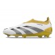 Chaussures de football adidas Predator Elite LL FG Blanc Or Argent