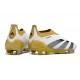 Chaussures de football adidas Predator Elite LL FG Blanc Or Argent
