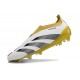 Chaussures de football adidas Predator Elite LL FG Blanc Or Argent