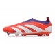 Chaussures de football adidas Predator Elite LL FG Rouge Blanc