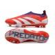 Chaussures de football adidas Predator Elite LL FG Rouge Blanc