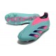 Chaussures de football adidas Predator Elite LL FG Bleu Rose