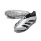 Chaussures de football adidas Predator Elite LL FG Argent Noir