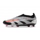 Chaussures de football adidas Predator Elite LL FG Noir Argent Rose