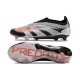 Chaussures de football adidas Predator Elite LL FG Noir Argent Rose
