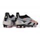 Chaussures de football adidas Predator Elite LL FG Noir Argent Rose