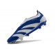 Chaussures de football adidas Predator Elite LL FG Bleu Blanc