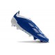 Chaussures de football adidas Predator Elite LL FG Bleu Blanc