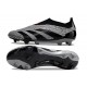 Chaussures de football adidas Predator Elite LL FG Gris Noir