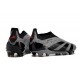 Chaussures de football adidas Predator Elite LL FG Gris Noir