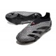 Chaussures de football adidas Predator Elite LL FG Gris Noir