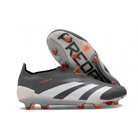 Chaussures de football adidas Predator Elite LL FG Noir Blanc