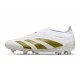 Chaussures de football adidas Predator Elite LL FG Blanc Or