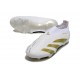 Chaussures de football adidas Predator Elite LL FG Blanc Or