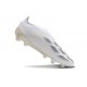 Chaussures de football adidas Predator Elite LL FG Blanc Or