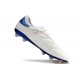 adidas Copa Pure II Elite + FG Cuir Blanc Ftwr Bleu Lucide Rouge Solaire