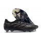 adidas Copa Pure II Elite + FG Cuir Noir Carbone Or Métallique