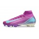 Nike Air Zoom Mercurial Superfly X Elite FG Violet Bleu