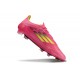 Crampons adidas F50 Elite FG Rose Jaune