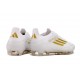 Crampons adidas F50 Elite FG Day Spark - Blanc Doré Blanc