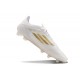 Crampons adidas F50 Elite FG Day Spark - Blanc Doré Blanc
