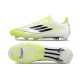 Crampons adidas F50 Elite FG Blanc Noir Jaune