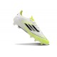 Crampons adidas F50 Elite FG Blanc Noir Jaune