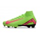 Chaussures Nike Mercurial Superfly 10 Elite FG Vert Rose