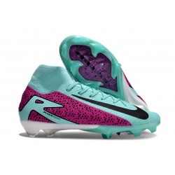 Chaussures Nike Mercurial Superfly 10 Elite FG Bleu Violet