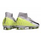 Chaussures Nike Mercurial Superfly 10 Elite FG Gris Volt Noir