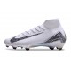 Chaussures Nike Mercurial Superfly 10 Elite FG Blanc Noir