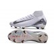 Chaussures Nike Mercurial Superfly 10 Elite FG Blanc Noir