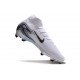 Chaussures Nike Mercurial Superfly 10 Elite FG Blanc Noir