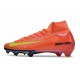 Chaussures Nike Mercurial Superfly 10 Elite FG Orange Jaune