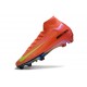 Chaussures Nike Mercurial Superfly 10 Elite FG Orange Jaune