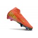 Chaussures Nike Mercurial Superfly 10 Elite FG Orange Jaune