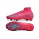 Chaussures Nike Mercurial Superfly 10 Elite FG Rose Gris