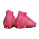 Chaussures Nike Mercurial Superfly 10 Elite FG Rose Gris