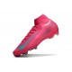 Chaussures Nike Mercurial Superfly 10 Elite FG Rose Gris