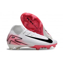 Chaussures Nike Mercurial Superfly 10 Elite FG Blanc Noir Rouge