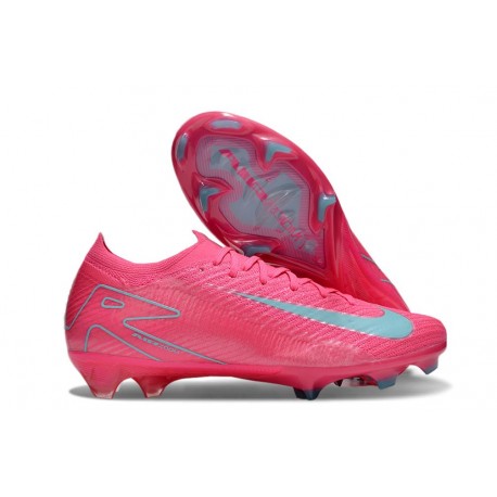 Chaussure Nike Zoom Mercurial Vapor 16 Elite FG Rose Gris