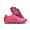 Chaussure Nike Zoom Mercurial Vapor 16 Elite FG Rose Gris