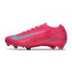 Chaussure Nike Zoom Mercurial Vapor 16 Elite FG Rose Gris