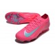 Chaussure Nike Zoom Mercurial Vapor 16 Elite FG Rose Gris
