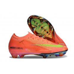 Chaussure Nike Zoom Mercurial Vapor 16 Elite FG Orange Jaune