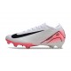 Chaussure Nike Zoom Mercurial Vapor 16 Elite FG Blanc Rose Noir