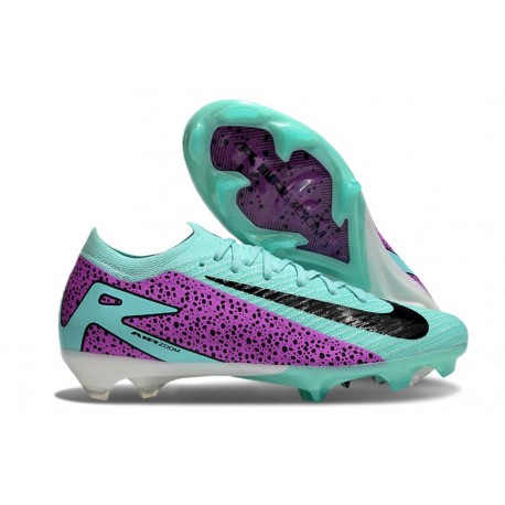 Chaussure Nike Zoom Mercurial Vapor 16 Elite FG Bleu Violet Noir