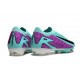 Chaussure Nike Zoom Mercurial Vapor 16 Elite FG Bleu Violet Noir