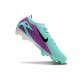 Chaussure Nike Zoom Mercurial Vapor 16 Elite FG Bleu Violet Noir
