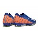 Chaussure Nike Zoom Mercurial Vapor 16 Elite FG Bleu Orange Blanc